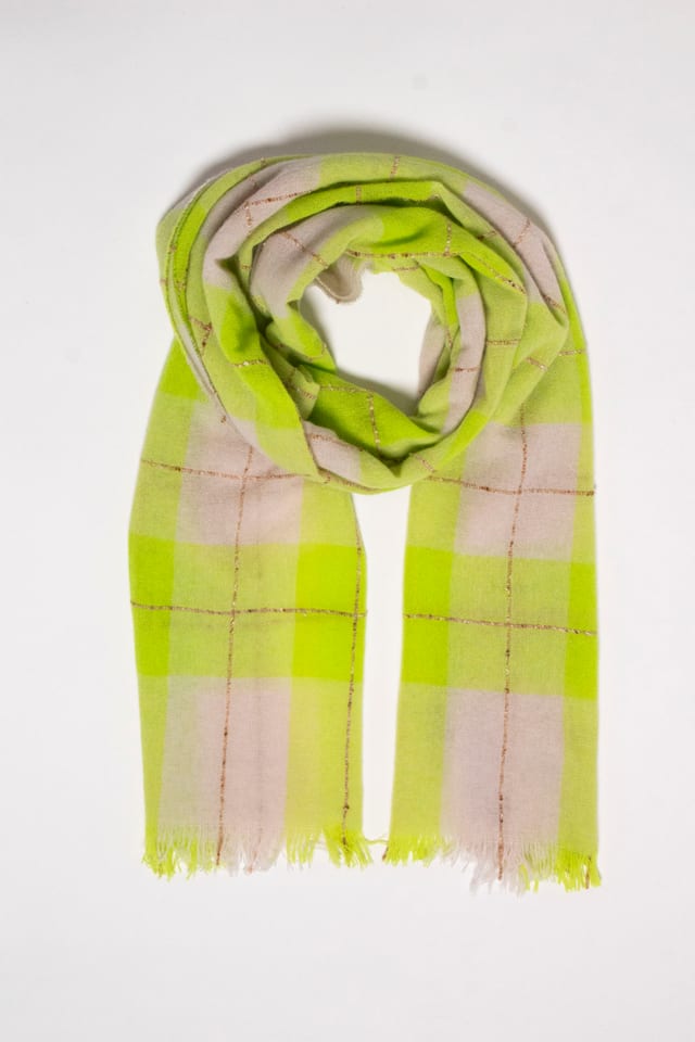 Foulard 6911 - Mélange de laine vierge de haute qualité - 730NEON - 10260710911