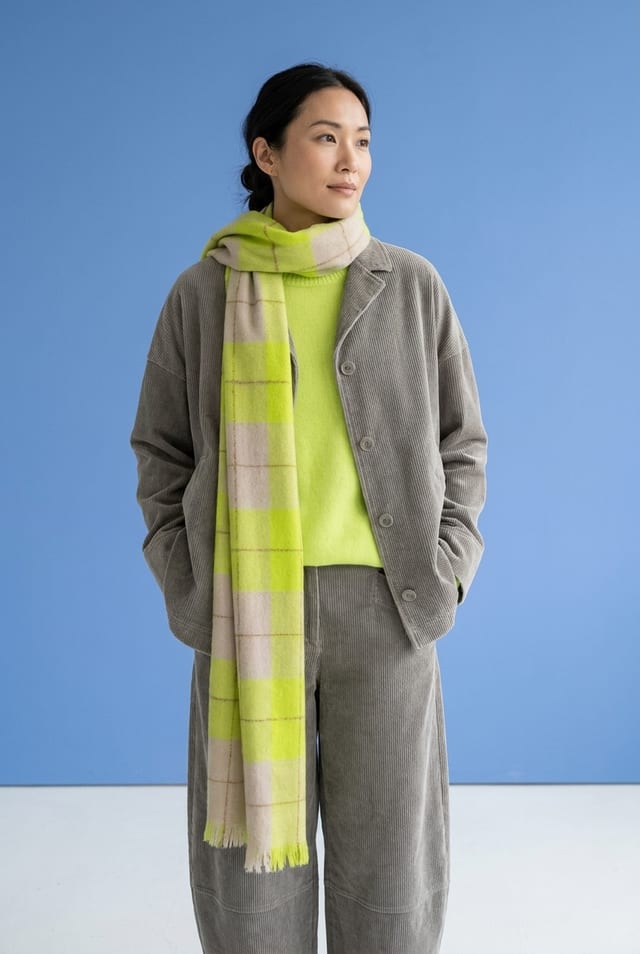 Sjaal 6911 - Wolmix - 730NEON - 10260710911