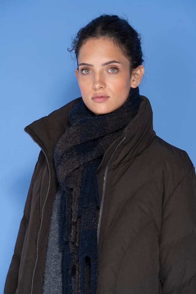 Sjaal 6913 - Alpacamix - 580TEAL - 10260710913