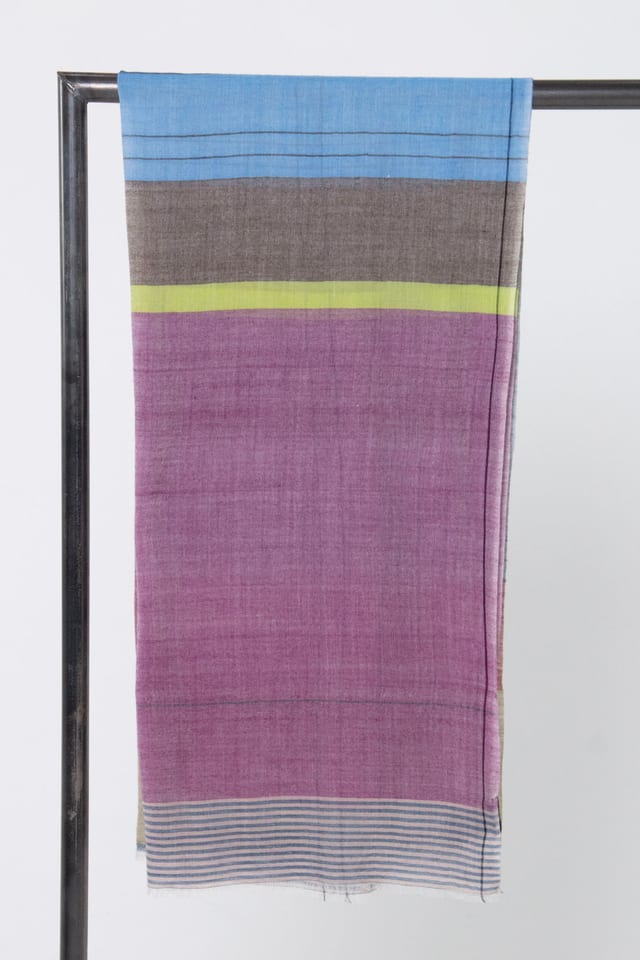 Foulard 6916 - pure laine - 370AMETHYST - 10260710916